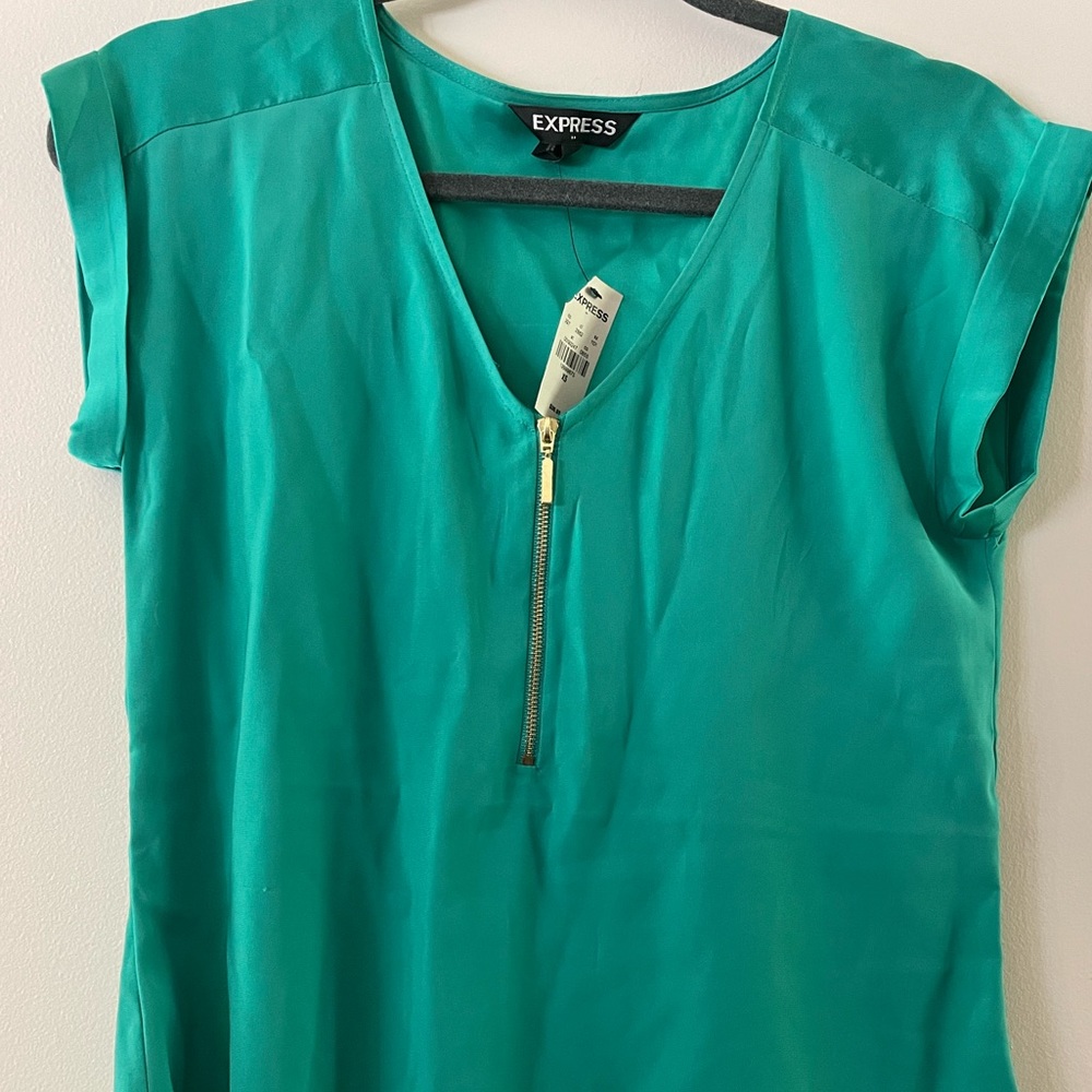 Express satin shirt